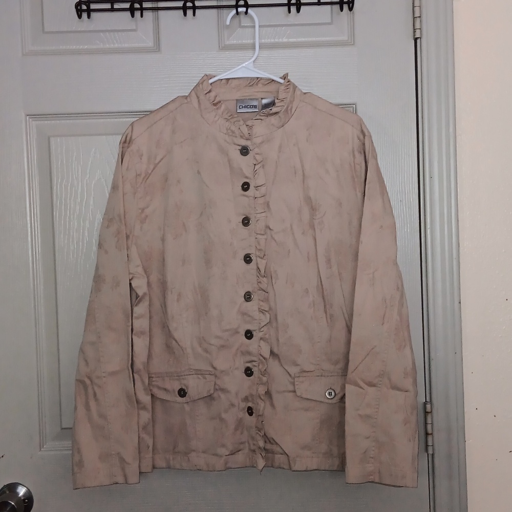Chic & Classy Chico’s Tan Jacket💛